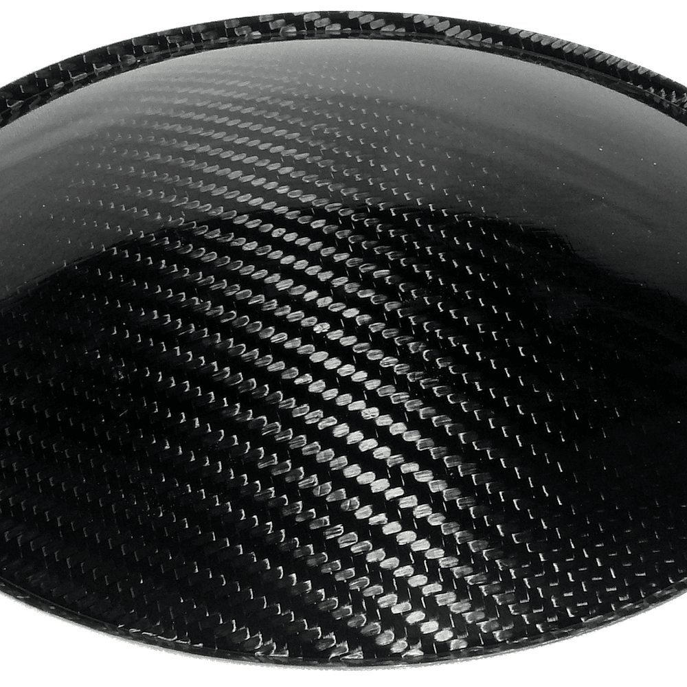 7.87" (200mm) Carbon Fiber Speaker Subwoofer Dust Cap