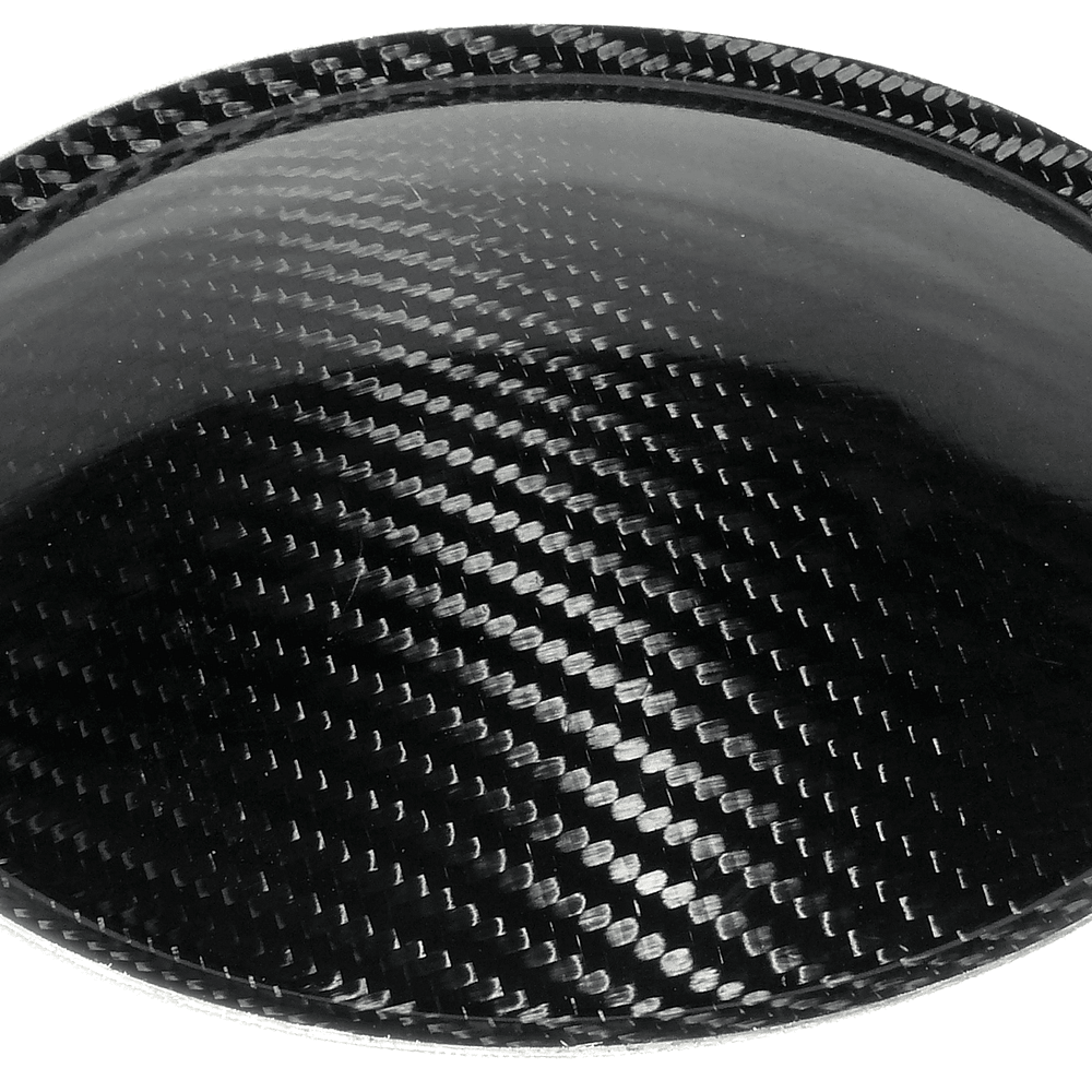6.54" (166mm) Carbon Fiber Speaker Subwoofer Dust Cap