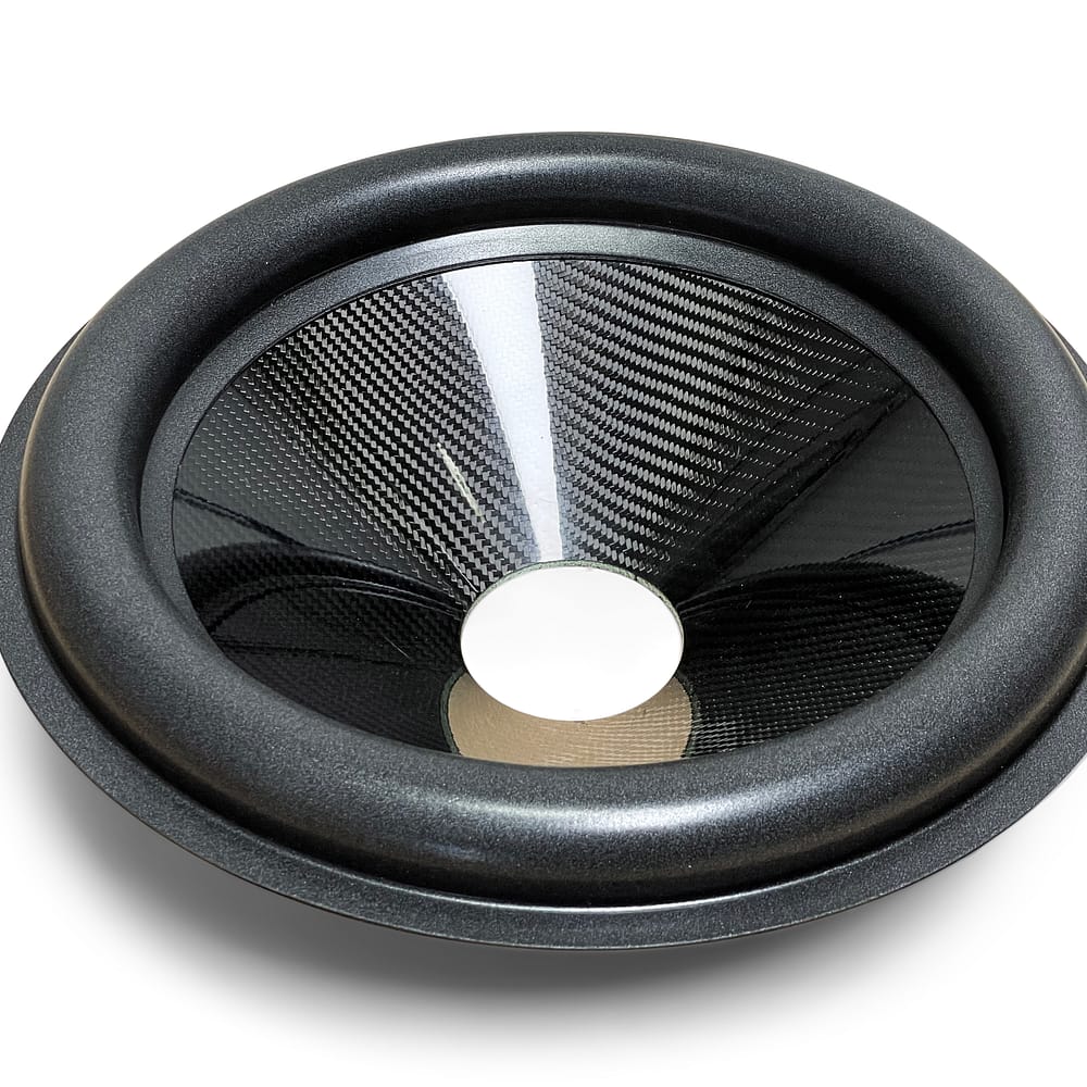 15″ Carbon Fiber Subwoofer Cone - Big Roll - 3″ Opening