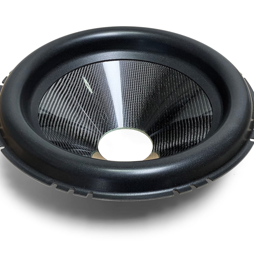 18″ Carbon Fiber Subwoofer Cone - Big Roll - 4″ Opening
