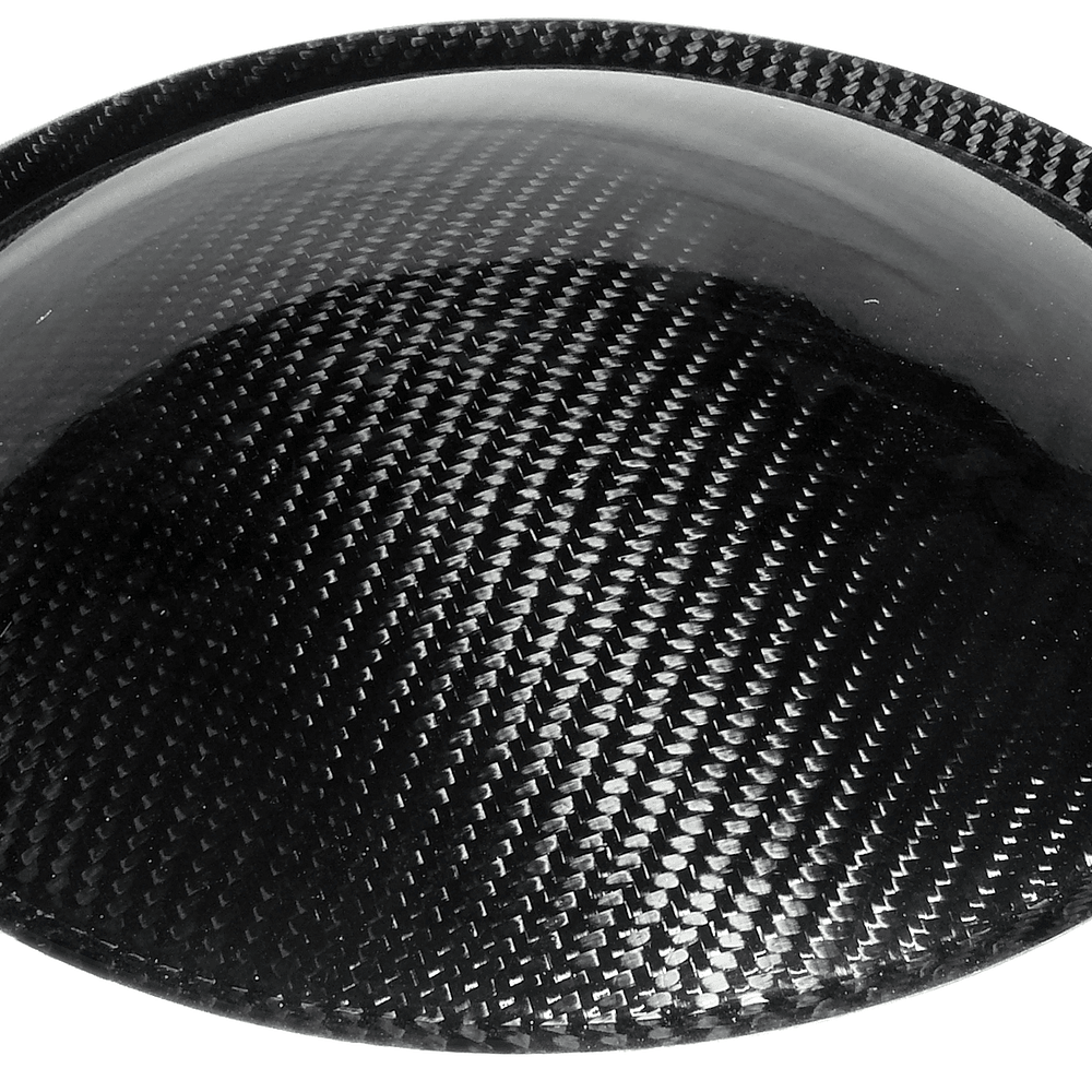 9.84" (250mm) Carbon Fiber Speaker Subwoofer Dust Cap