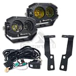 2005-2015 Toyota Tacoma 3" 60w PERF4030 Hood Mount A-Pillar Light Kit