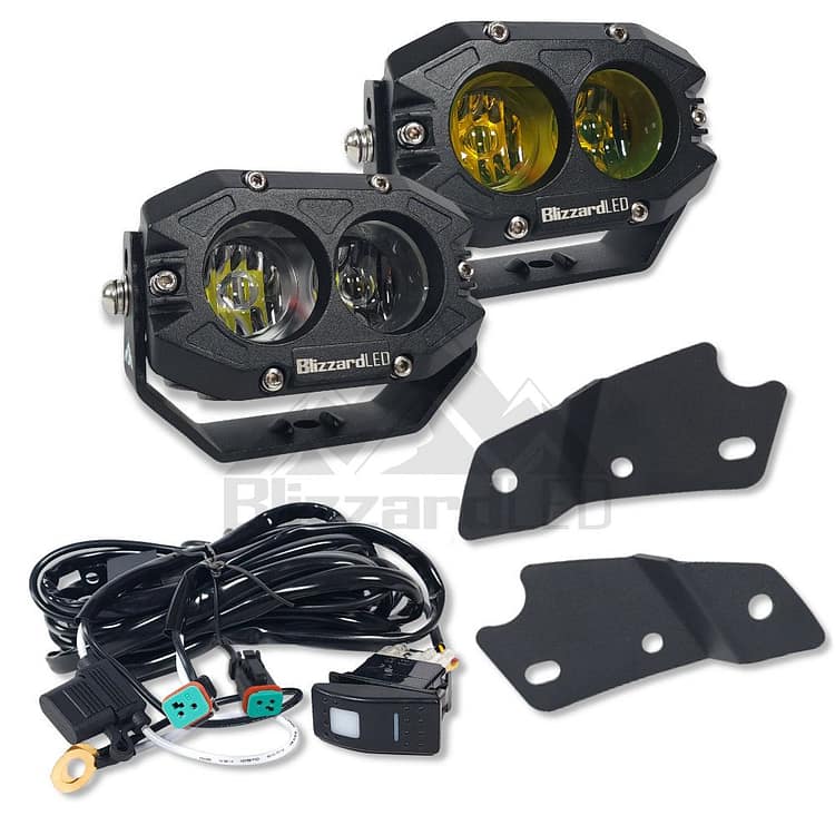 2021-2022 Ford Bronco PERF4030 A-Pillar Kit 2021-2022 Ford Bronco 4" 60w PERF4030 A-Pillar Light Kit