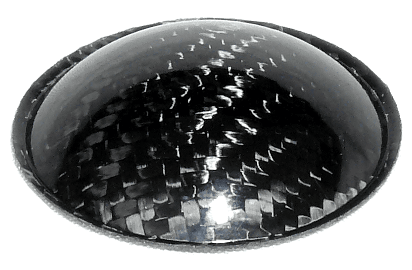 2.13" (54mm) Carbon Fiber Speaker Subwoofer Dust Cap