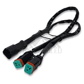 14ga 1-2 DT Connector 300w Wiring Splitter